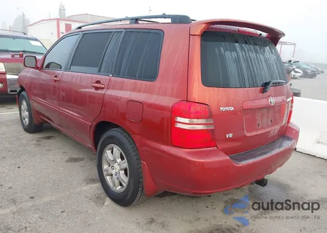 2001 Toyota Highlander V6 z USA, uszkodzony, nr VIN JTEGF21A010027230